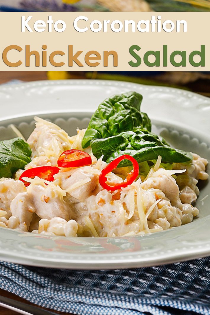 Keto Coronation Chicken Salad