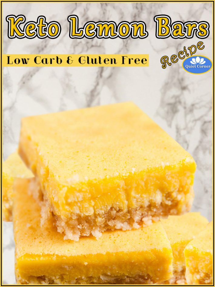 Keto Lemon Bars Recipe